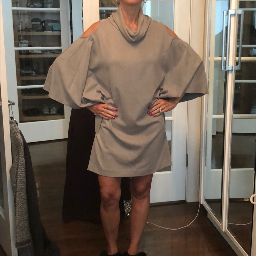 Grey Nicole Miller dress